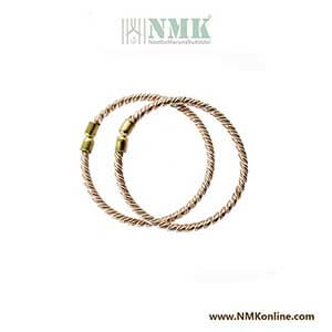 Kaal Thandai / Copper & Lead Twisted Anklet