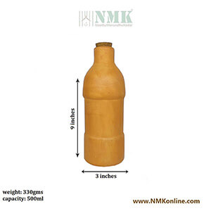 Clay Water Bottle 500 ml - Ring Model