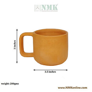 Clay Tea Cup with handle