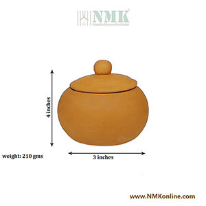 Clay Salt and Pepper Jar