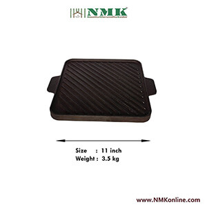 Cast Iron Grill Pan Reversible 11 inch 