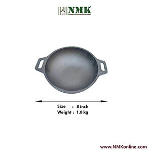 Cast Iron Kadai / Vanali 8 inch Cast Iron Kadai / Vanali 8 inch